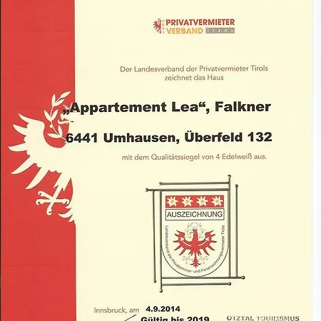 Apartment Lea Umhausen